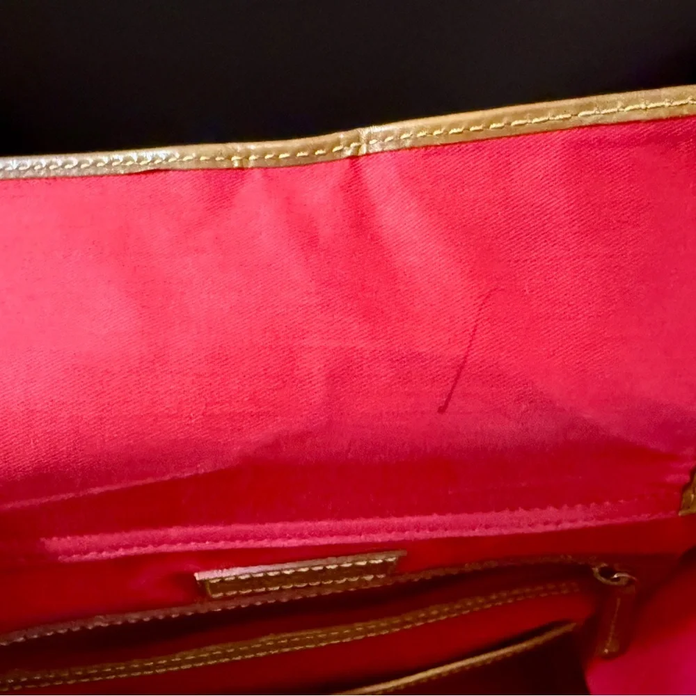 Vintage Dooney & Bourke Black Signature 1975 Handbag - Picture 7 of 12